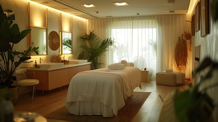 Ultimate Renew Spa treatment setting in Georgetown, Guyana